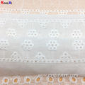 Plastic organic Cotton Embroidery Fabric